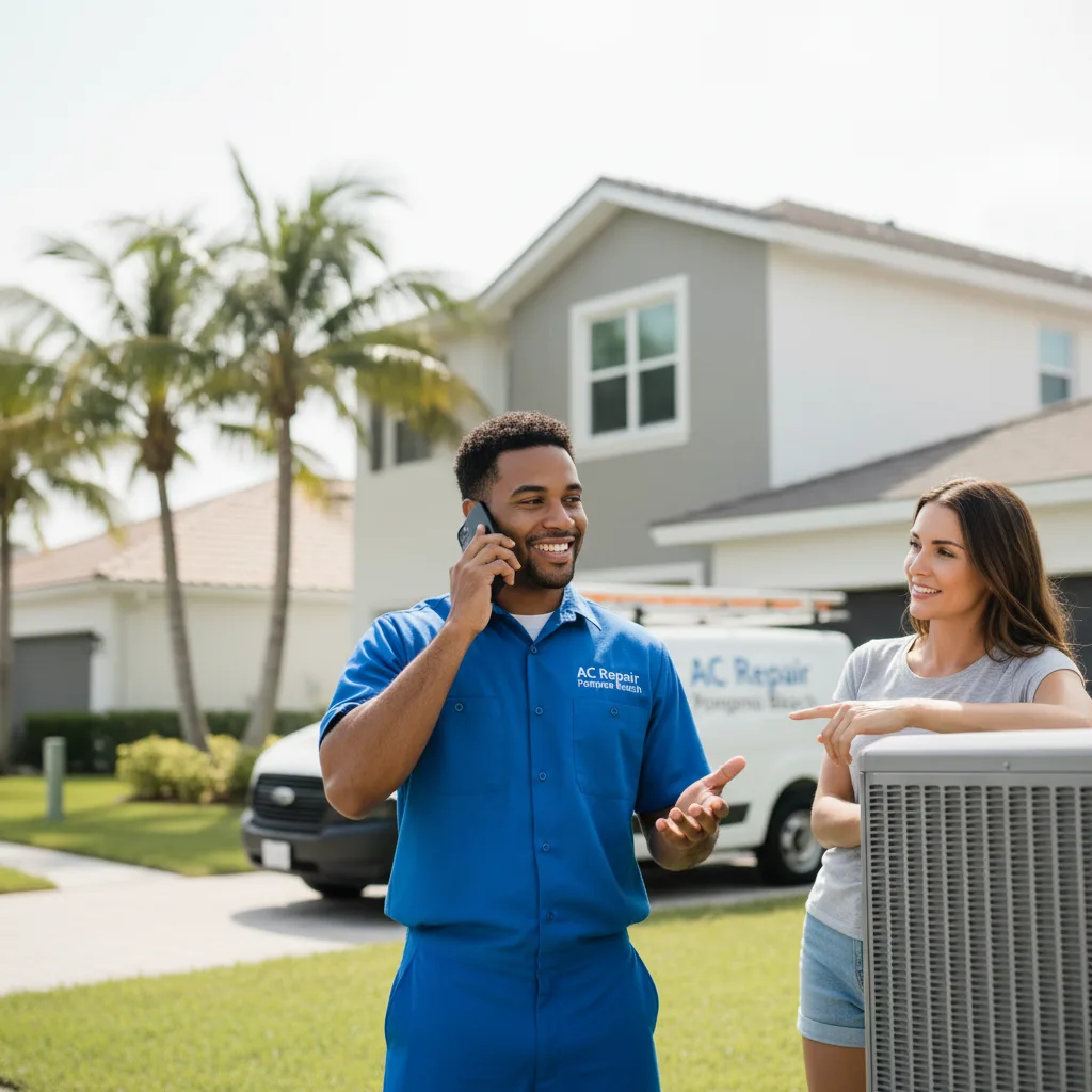 AC Repair Pompano Beach customer support in David City